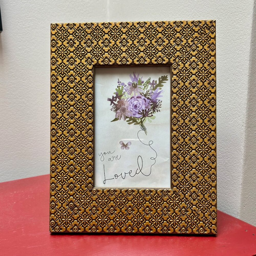 Parisian Home Gold frame, 4 x 6 photo